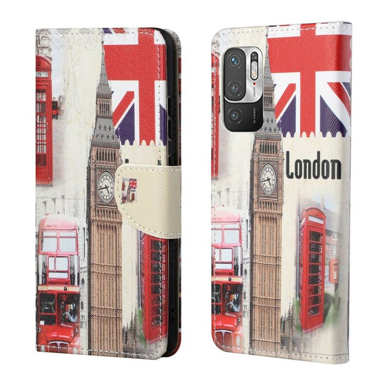 Flip Cover Poco M3 Pro 5G London Liv