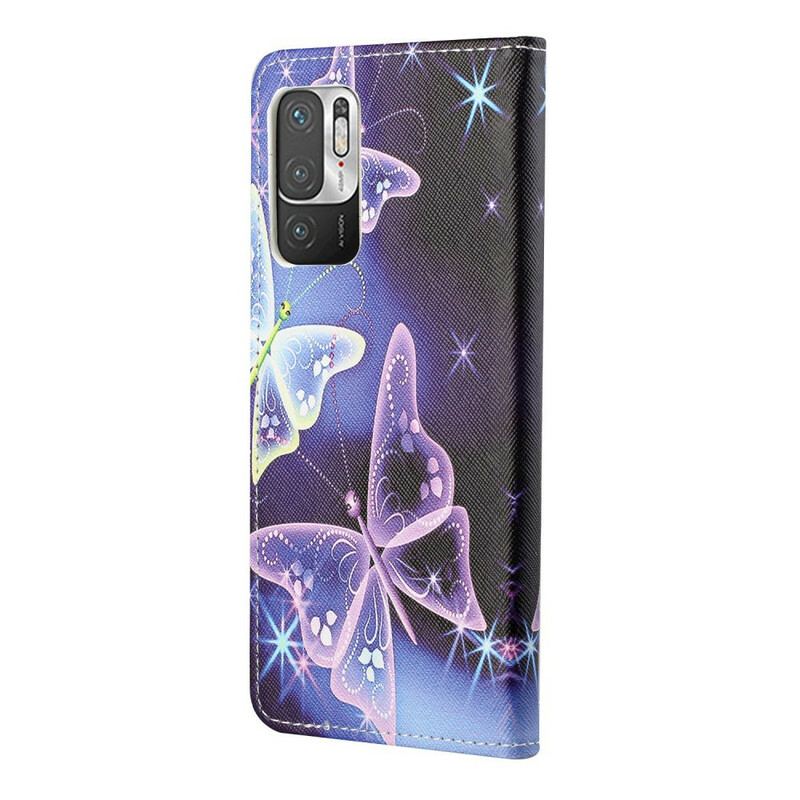 Flip Cover Poco M3 Pro 5G Sommerfugle