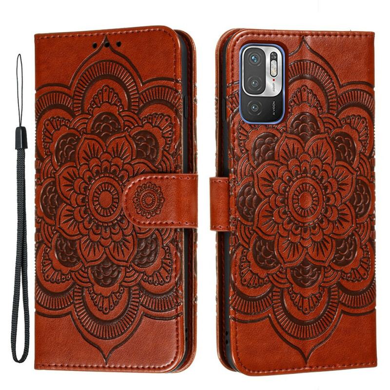 Læder Cover Poco M3 Pro 5G Fuld Mandala