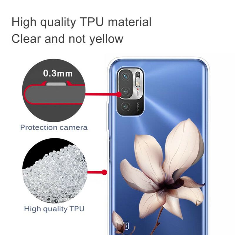 Mobilcover Poco M3 Pro 5G Premium Blomster