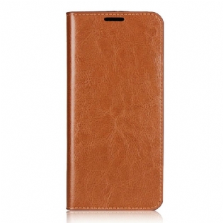 Cover Xiaomi Redmi Note 9 Flip Cover Ægte Læder