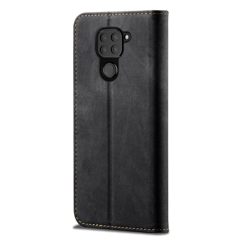 Cover Xiaomi Redmi Note 9 Flip Cover Denim Stof