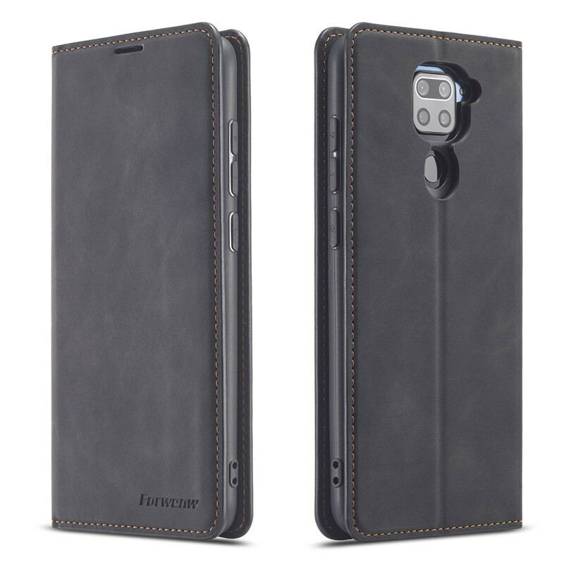 Cover Xiaomi Redmi Note 9 Flip Cover Forwenw Lædereffekt