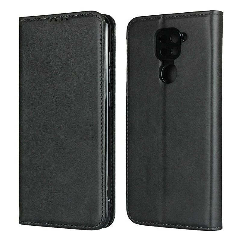 Cover Xiaomi Redmi Note 9 Flip Cover Premium Kunstlædersøm