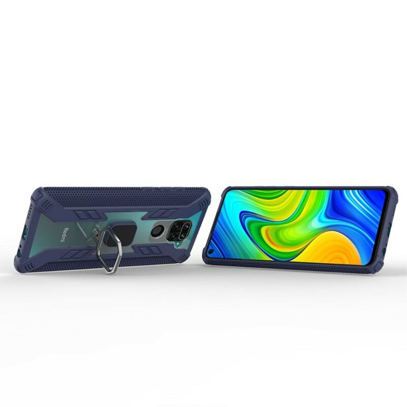 Cover Xiaomi Redmi Note 9 Kriger Med Ring