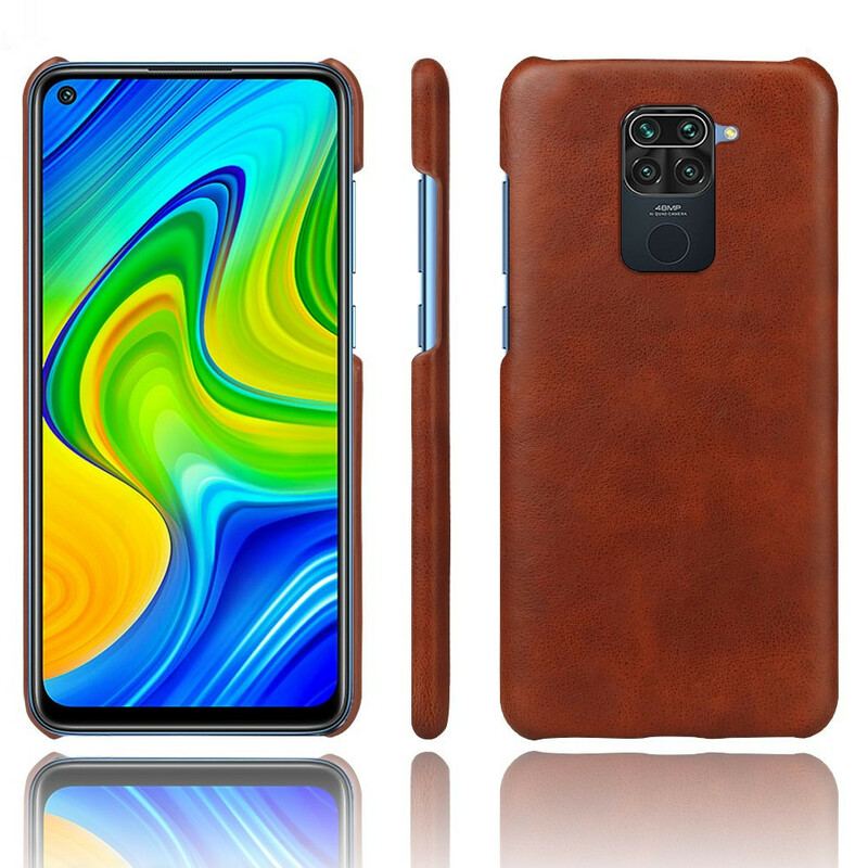 Cover Xiaomi Redmi Note 9 Ksq Lædereffekt