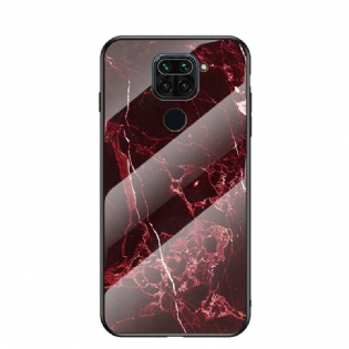 Cover Xiaomi Redmi Note 9 Premium Farver Hærdet Glas