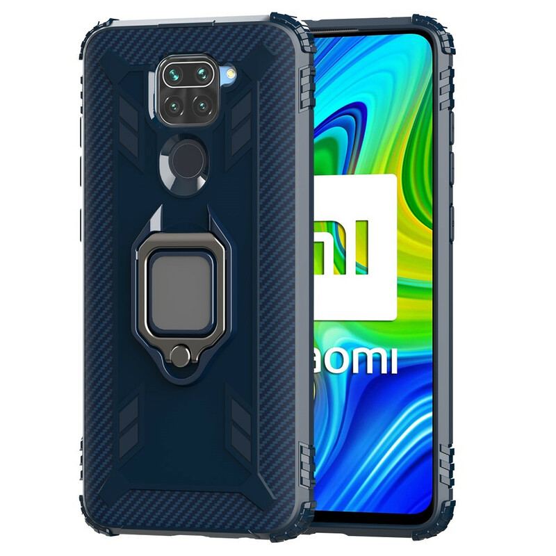 Cover Xiaomi Redmi Note 9 Ring Og Kulfiber