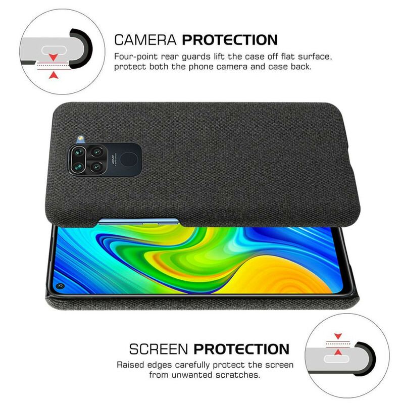 Cover Xiaomi Redmi Note 9 Stoftekstur