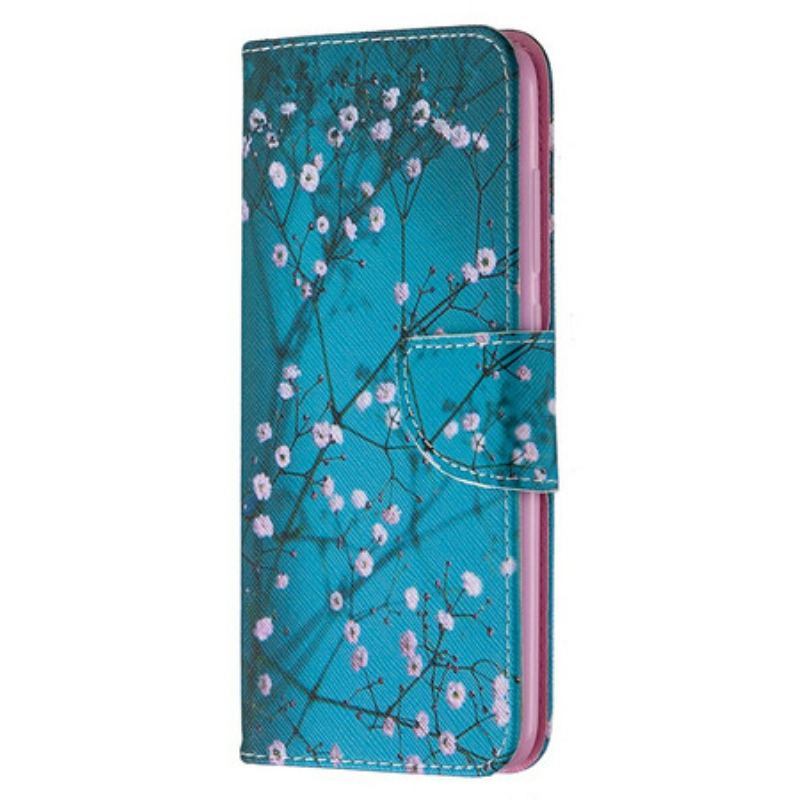 Flip Cover Xiaomi Redmi Note 9 Blomstrende Træ