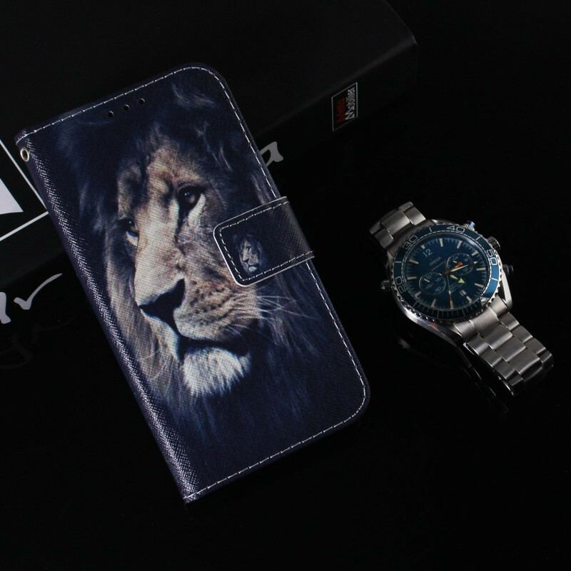 Flip Cover Xiaomi Redmi Note 9 Drømme-løve