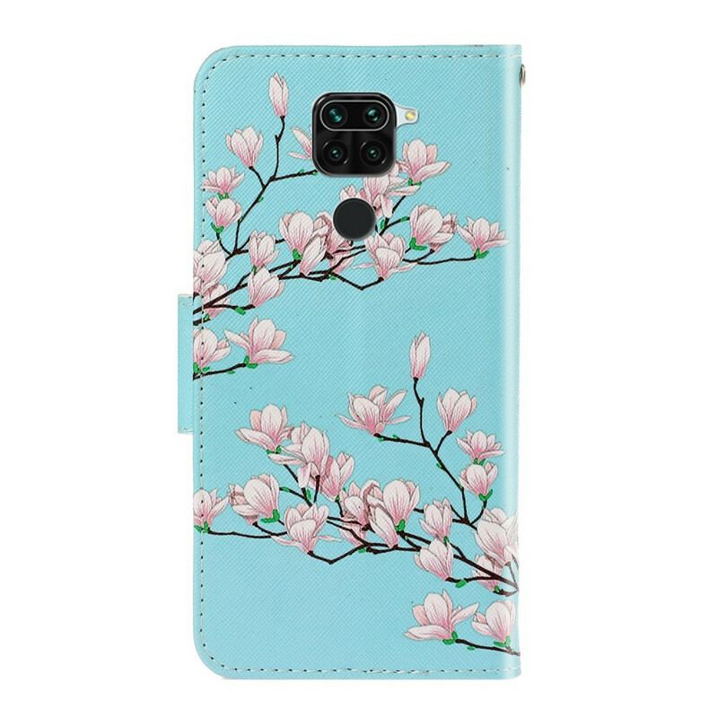 Flip Cover Xiaomi Redmi Note 9 Med Snor Strappy Busk