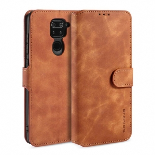 Læder Cover Xiaomi Redmi Note 9 Dg.ming Retro