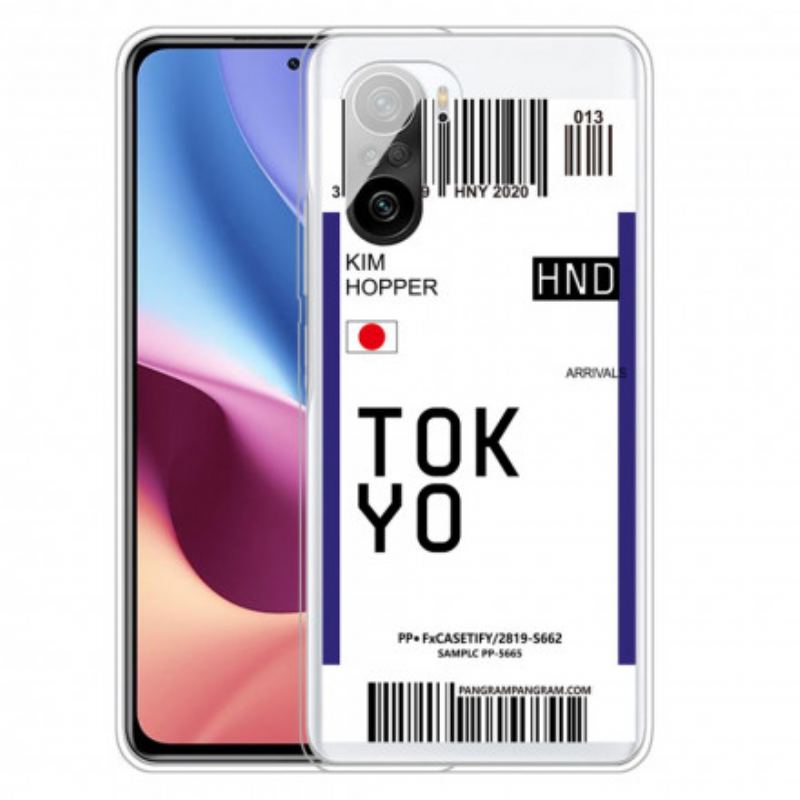 Cover Poco F3 Boardingkort Til Tokyo