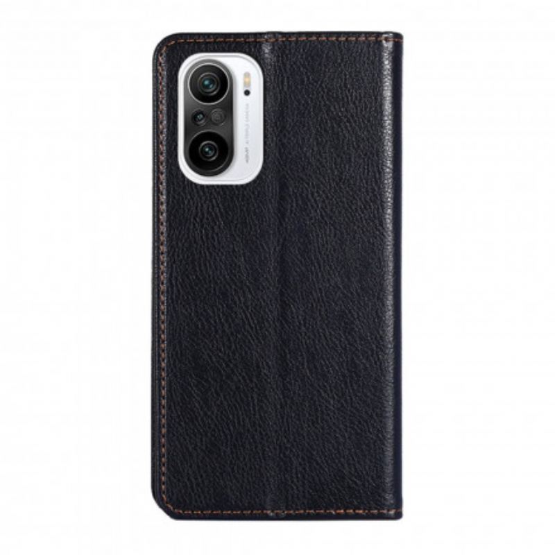 Cover Poco F3 Flip Cover Ren Farve