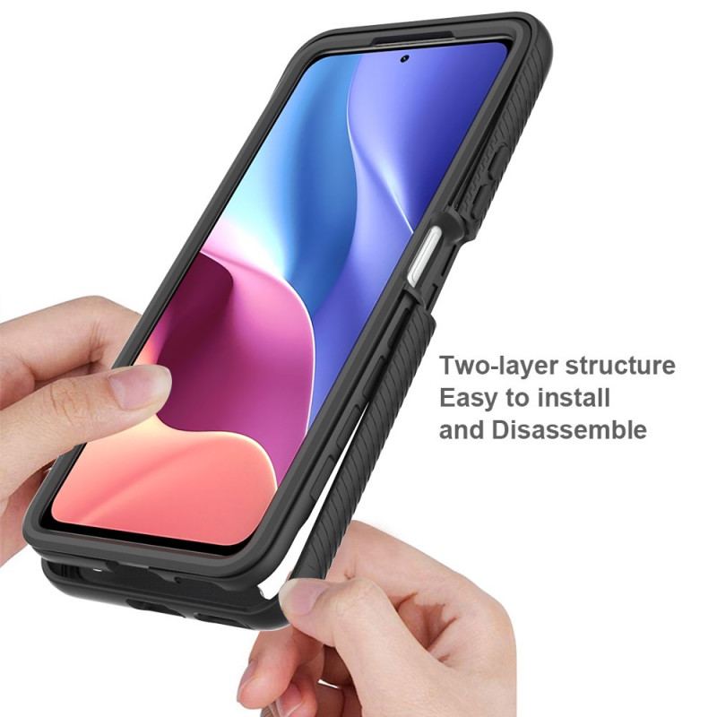 Cover Poco F3 Hybrid Silikonekanter