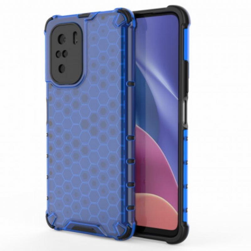 Mobilcover Poco F3 Honeycomb Stil