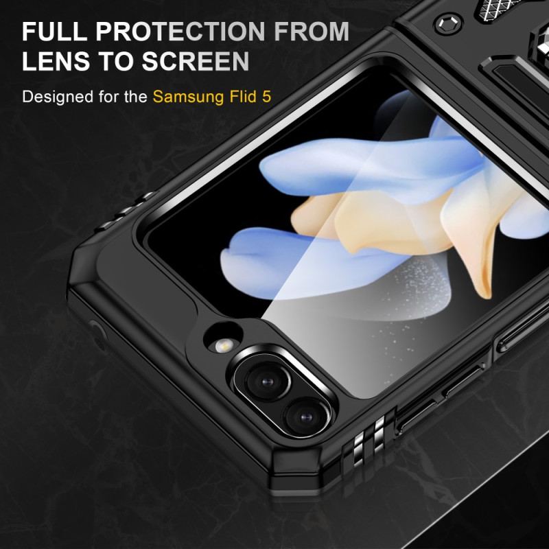 Cover Samsung Galaxy Z Flip 5 Ring-holder Design