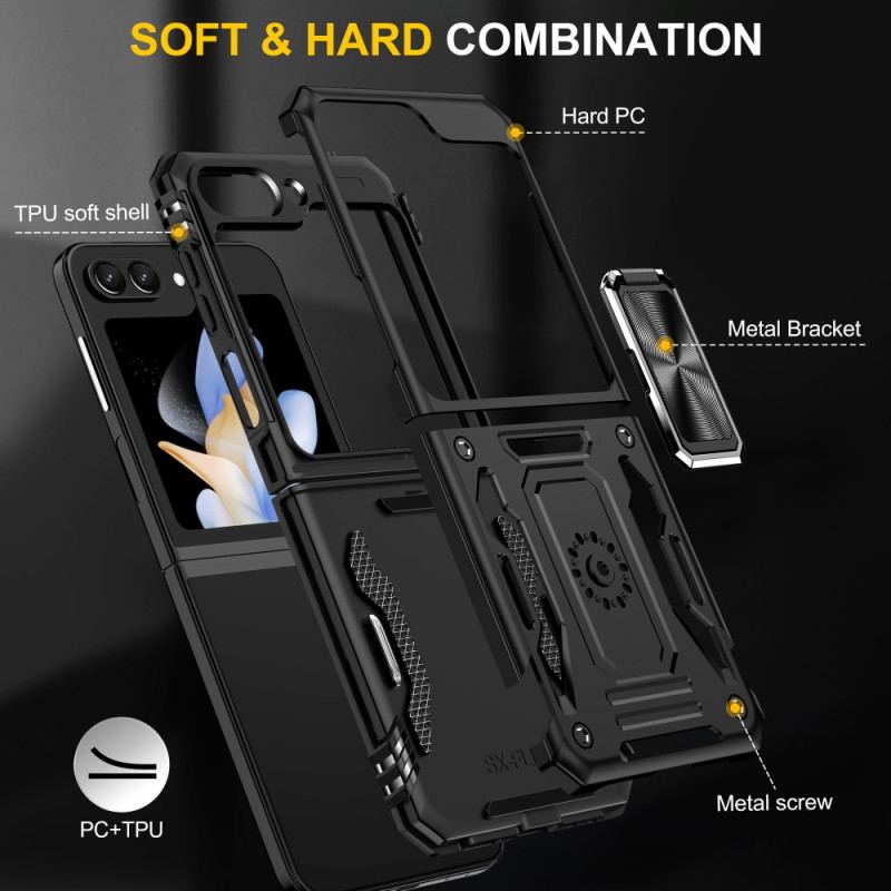 Cover Samsung Galaxy Z Flip 5 Ring-holder Design