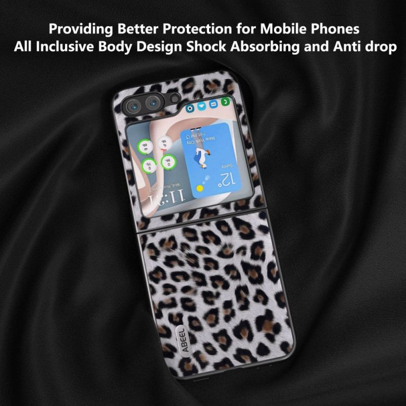 Cover Til Samsung Galaxy Z Flip 5 Leopard Abeel