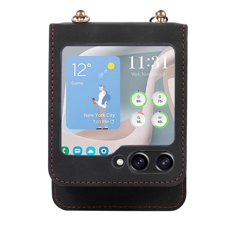 Cover Til Samsung Galaxy Z Flip 5 Pung Og Skulderrem