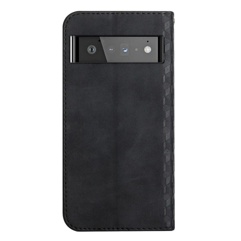 Cover Google Pixel 6 Pro Flip Cover Geo Lædereffekt