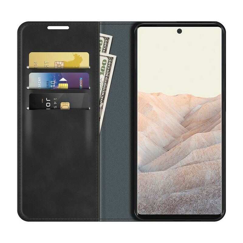 Cover Google Pixel 6 Pro Flip Cover Hudberøring