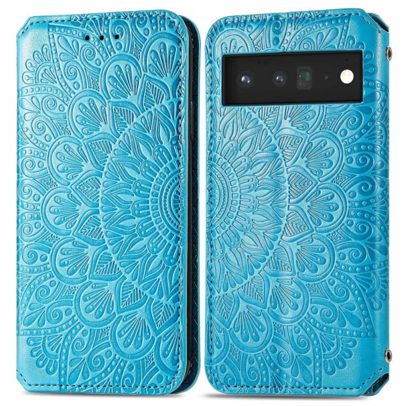 Cover Google Pixel 6 Pro Flip Cover Mandala