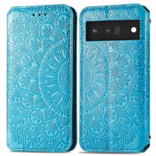 Cover Google Pixel 6 Pro Flip Cover Mandala