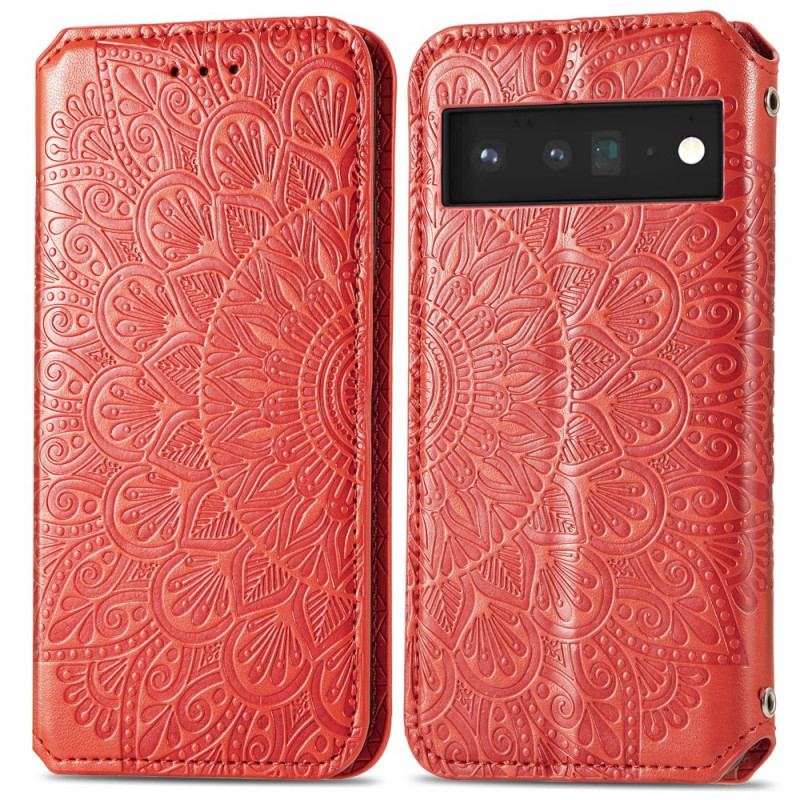 Cover Google Pixel 6 Pro Flip Cover Mandala