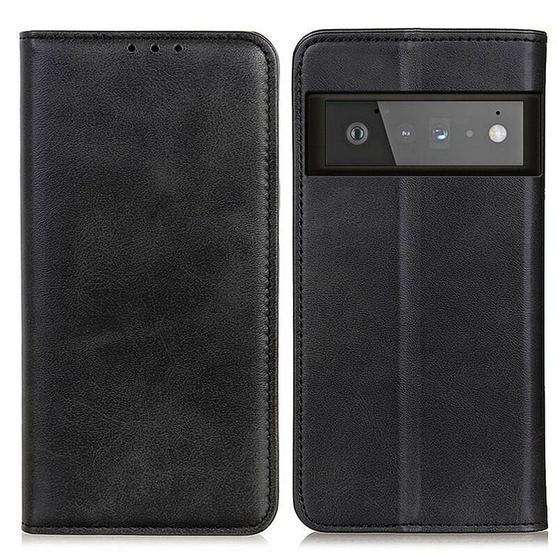 Cover Google Pixel 6 Pro Flip Cover Mat Split Læder