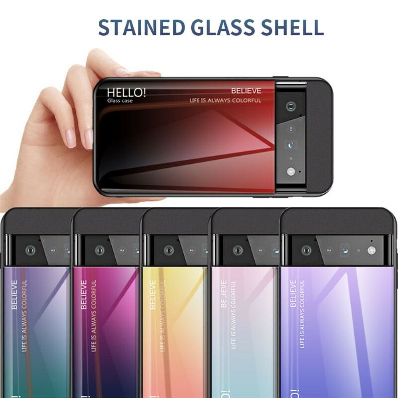 Cover Google Pixel 6 Pro Hærdet Glas Hej