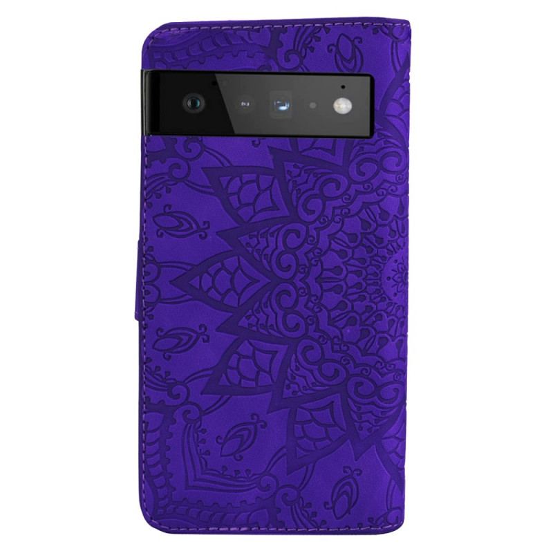 Flip Cover Google Pixel 6 Pro Barok-mandala