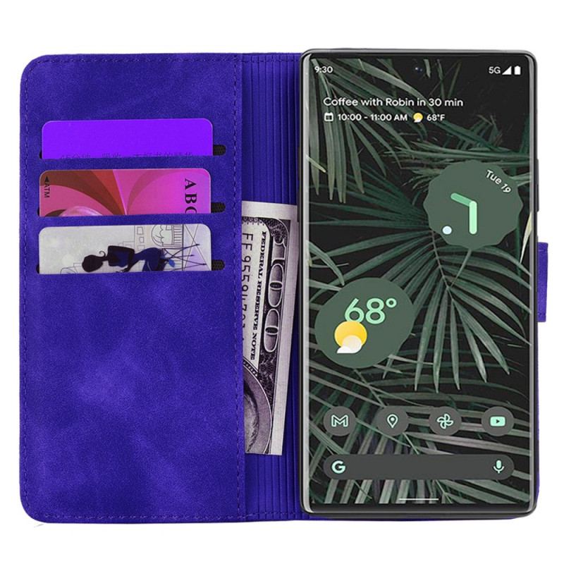 Flip Cover Google Pixel 6 Pro Barok-mandala