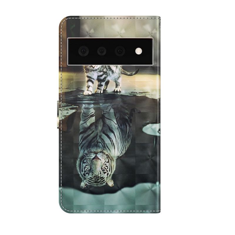 Flip Cover Google Pixel 6 Pro Ernest Og Refleksionen