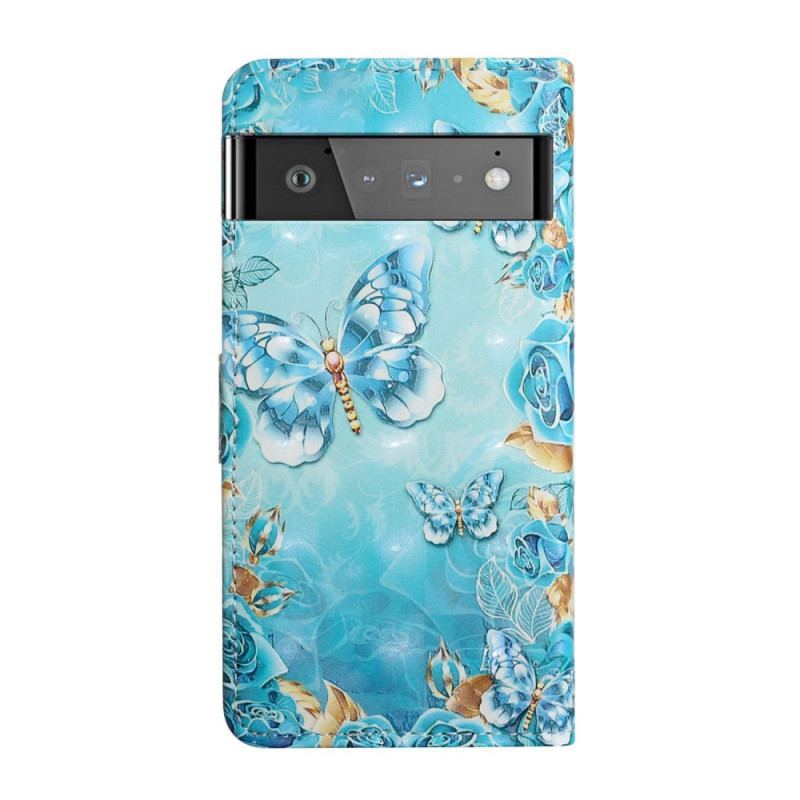 Flip Cover Google Pixel 6 Pro Issommerfugle