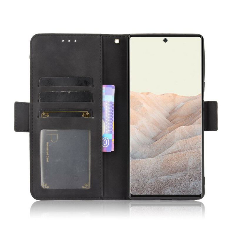 Flip Cover Google Pixel 6 Pro Multi-card Premier Class