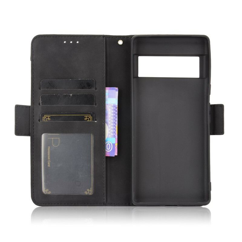 Flip Cover Google Pixel 6 Pro Multi-card Premier Class