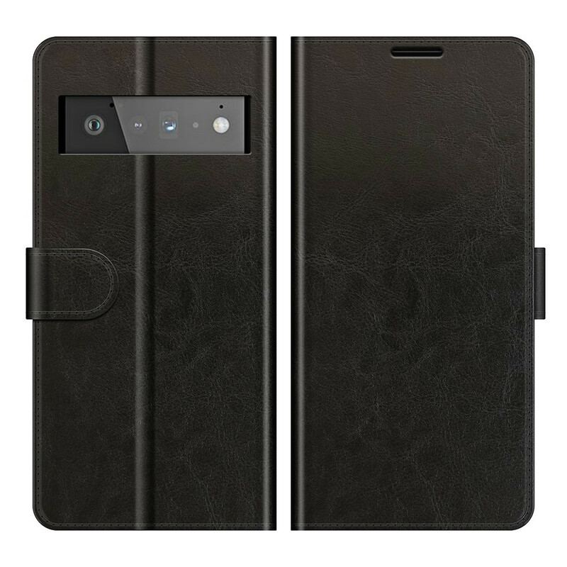 Flip Cover Google Pixel 6 Pro Ultra Imiteret Læder