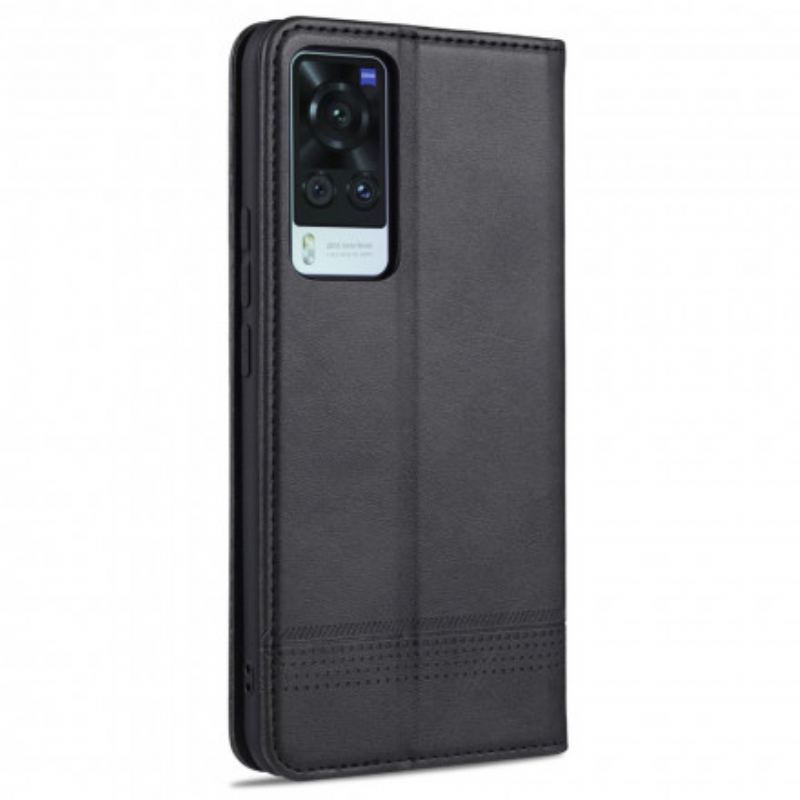 Cover Vivo X60 Flip Cover Azns Læderstyling