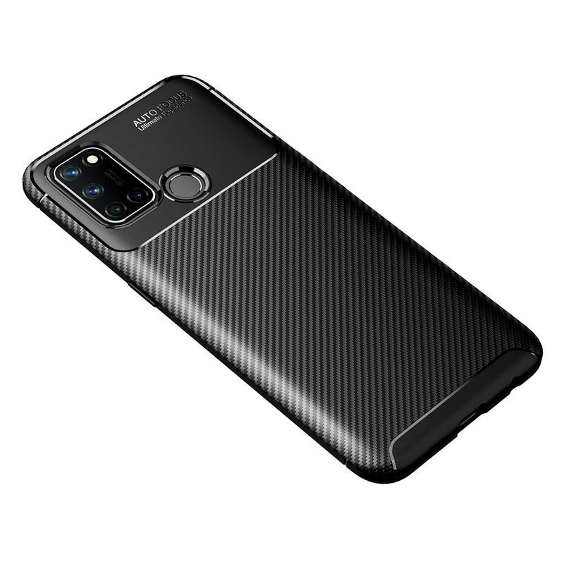 Cover Realme 7i Fleksibel Kulfibertekstur