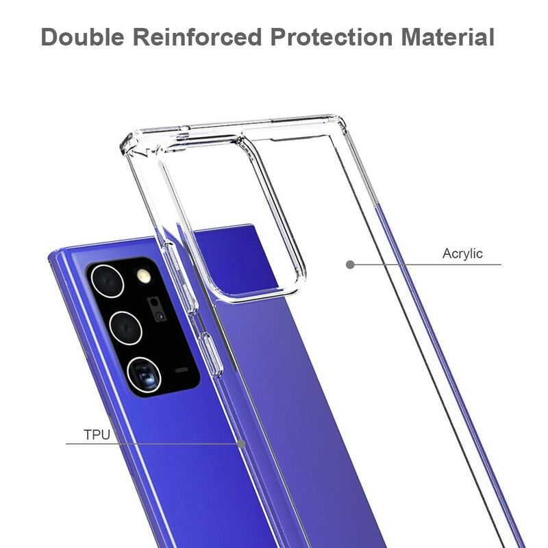 Cover Samsung Galaxy Note 20 Ultra Akryl Farvede Kanter