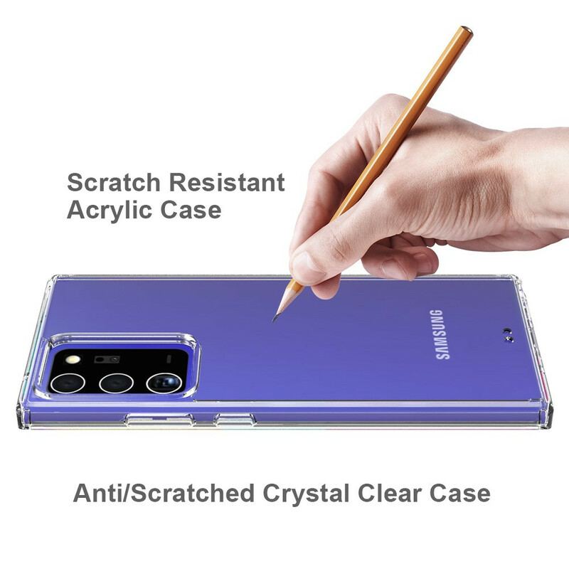 Cover Samsung Galaxy Note 20 Ultra Akryl Farvede Kanter