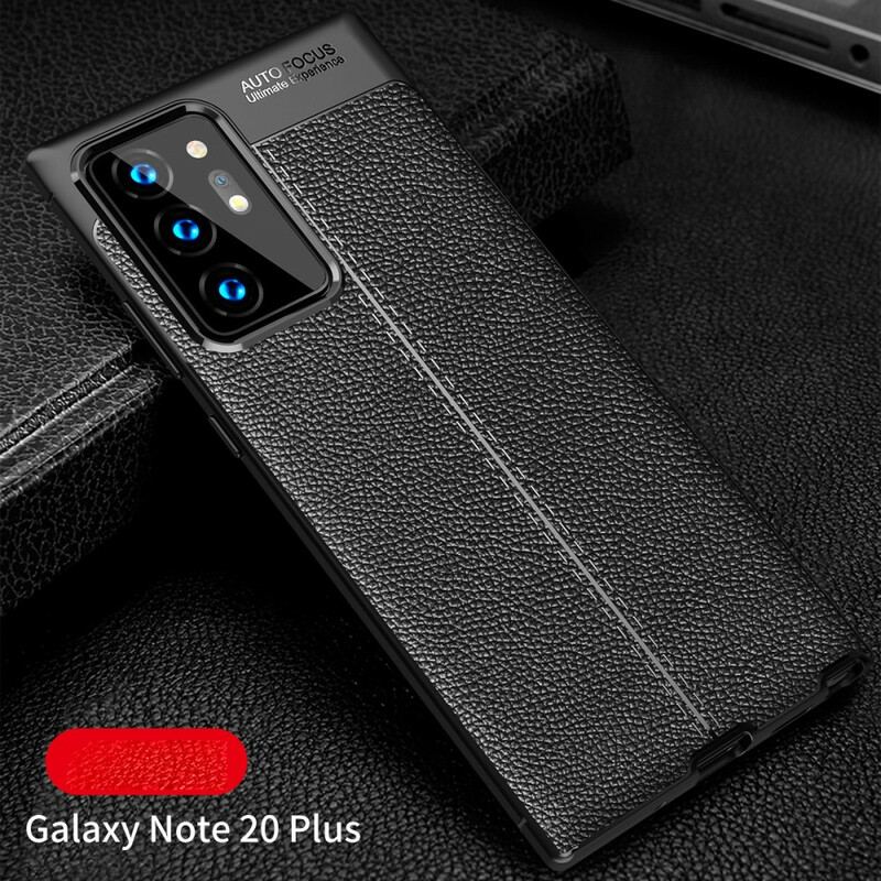 Cover Samsung Galaxy Note 20 Ultra Fleksibel Kulfibertekstur