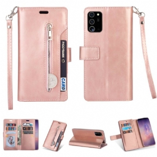 Flip Cover Samsung Galaxy Note 20 Ultra Pung Med Snor