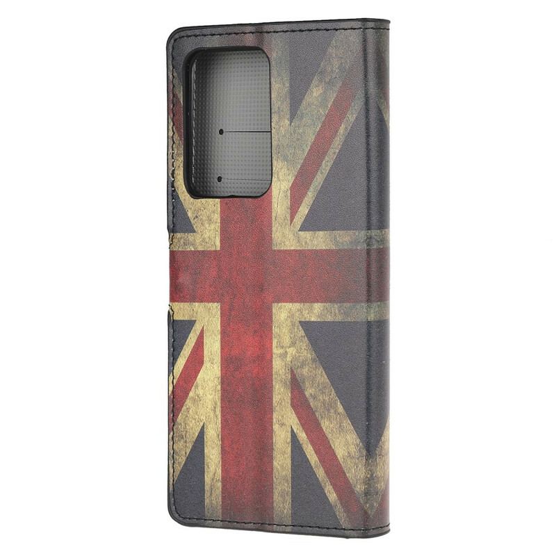 Læder Cover Samsung Galaxy Note 20 Ultra England Flag