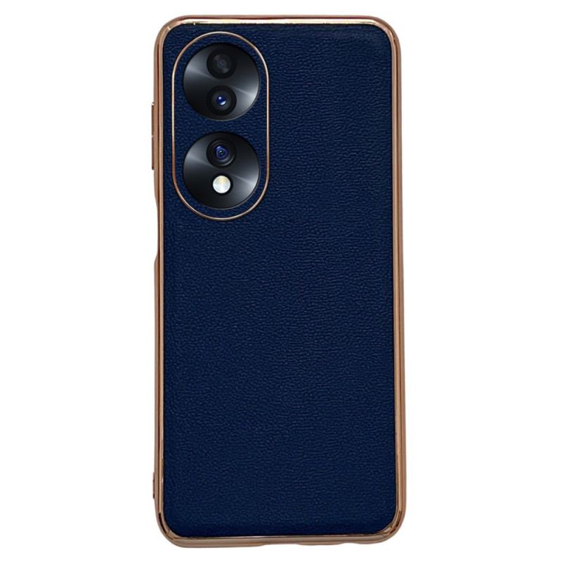 Mobilcover Honor 70 Ægte Læder Elegance