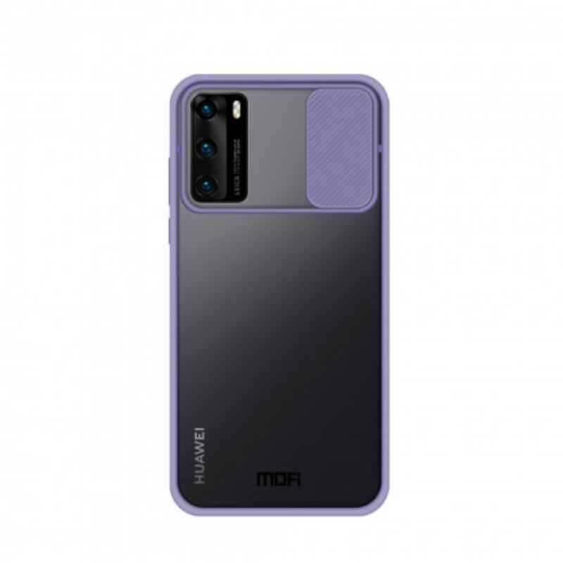 Cover Huawei P40 Camshield Farvede Kanter Mofi