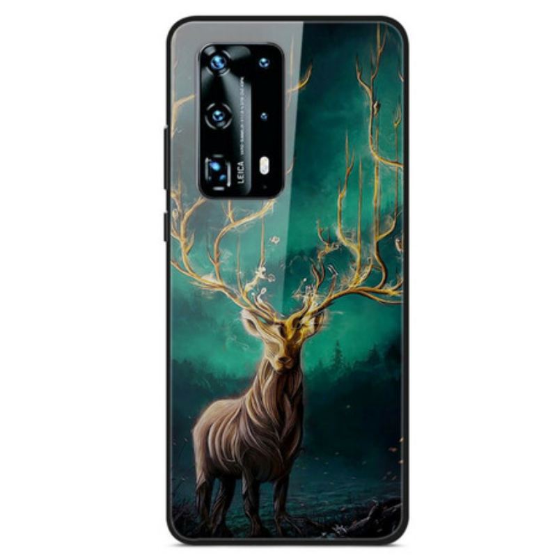 Cover Huawei P40 Deer King Hærdet Glas