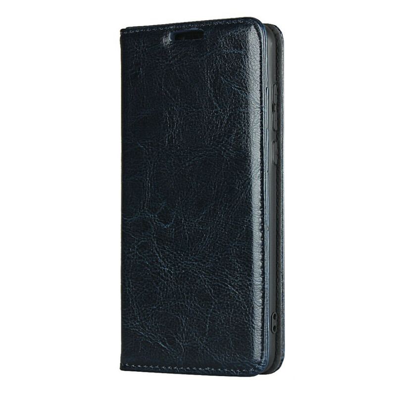 Cover Huawei P40 Flip Cover Ægte Læder